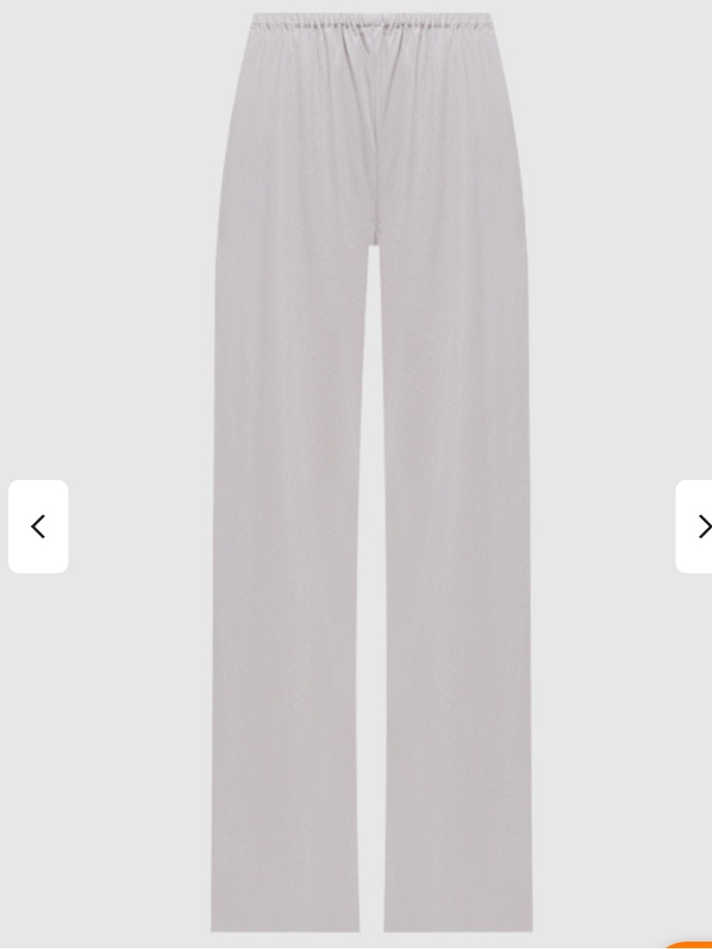 The The Row Gala Silk & Linen Wide Leg Pants